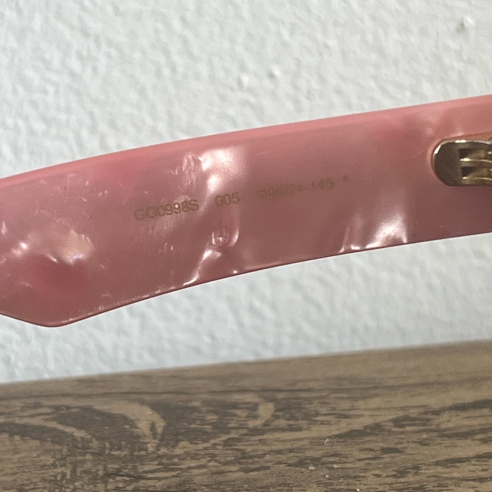 Gucci Black and Brown Women's Sunglasses - Picture 4 of 6